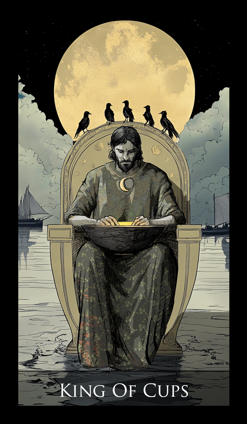 King of Cups tarot card