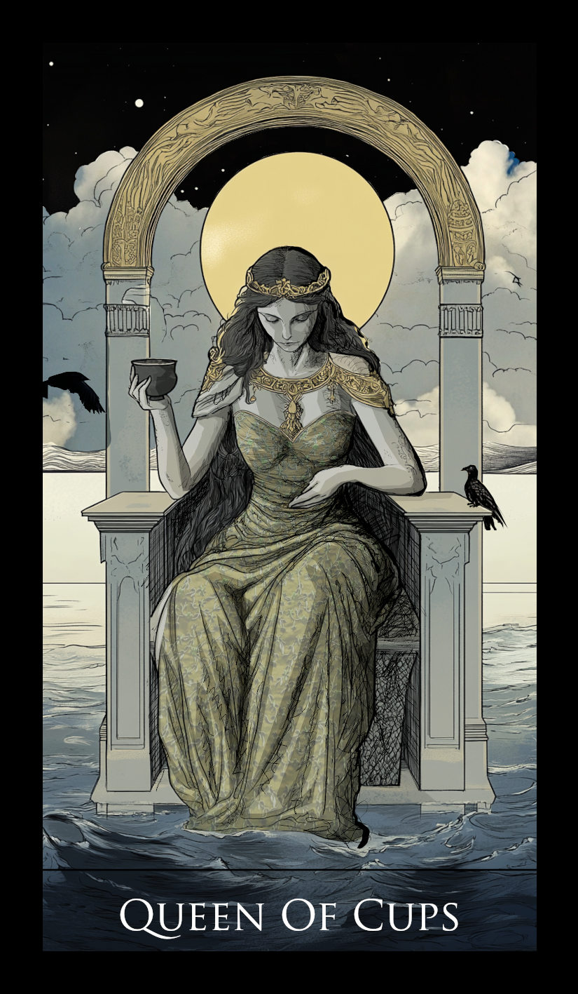 Queen of Cups tarot card