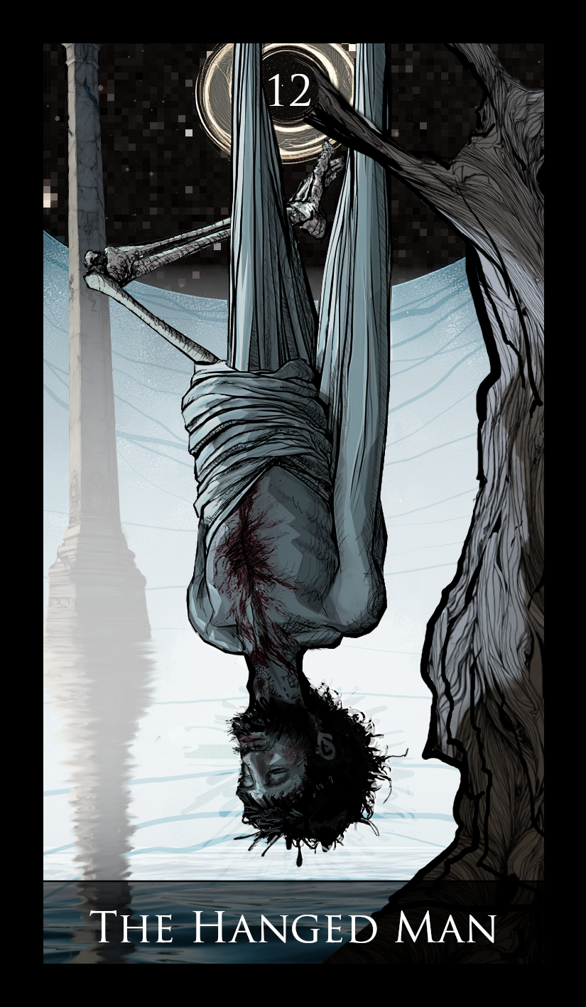 The Hanged Man tarot card