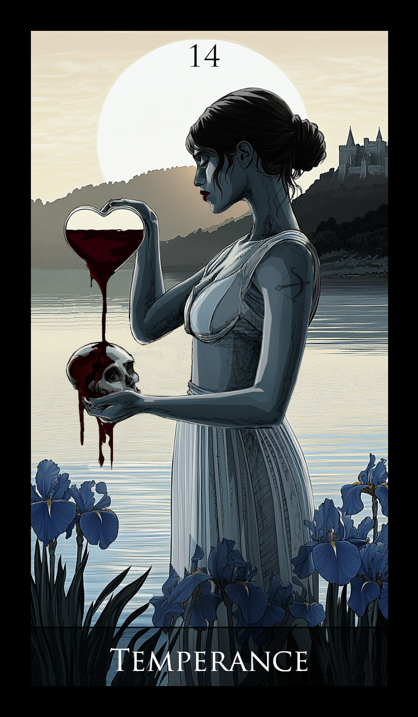Temperance tarot card