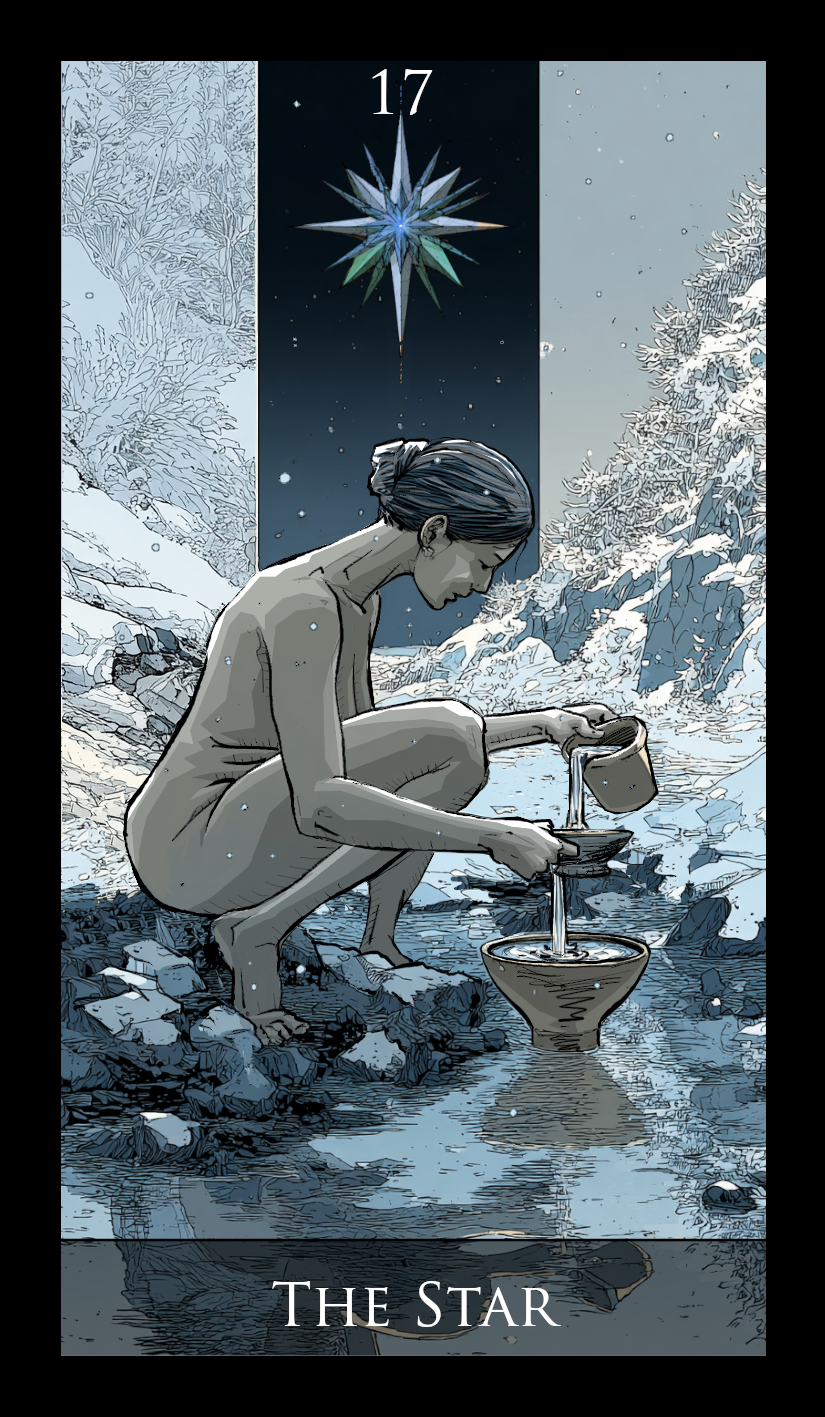 The Star tarot card