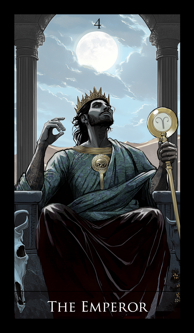 The Emperor tarot card