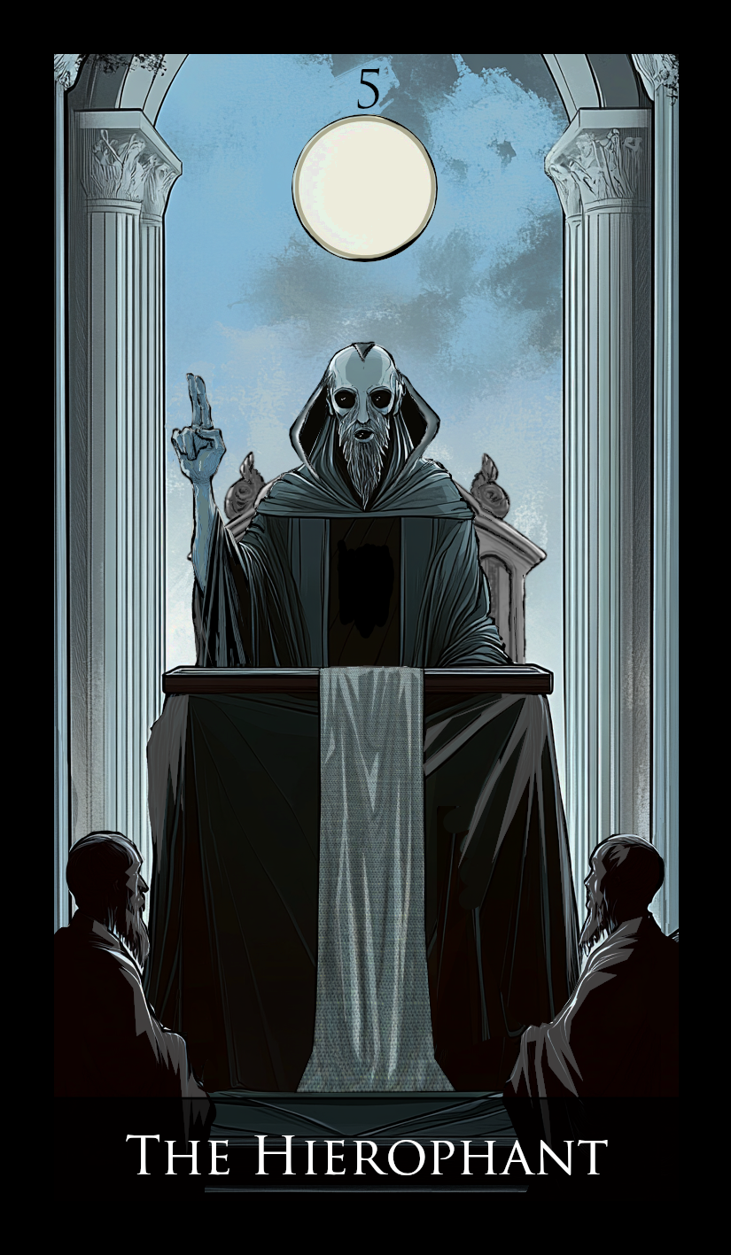 The Hierophant tarot card