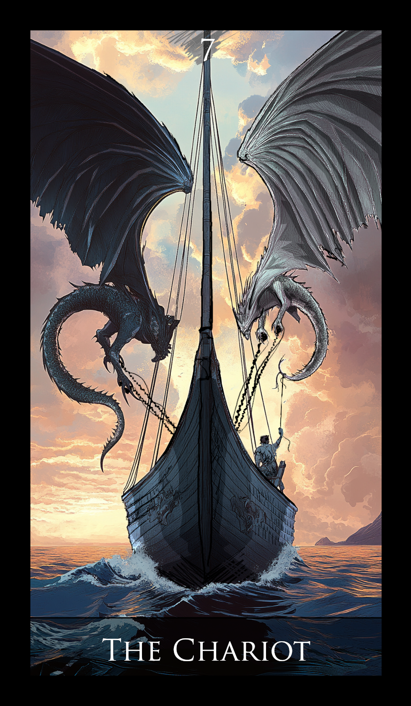 The Chariot tarot card