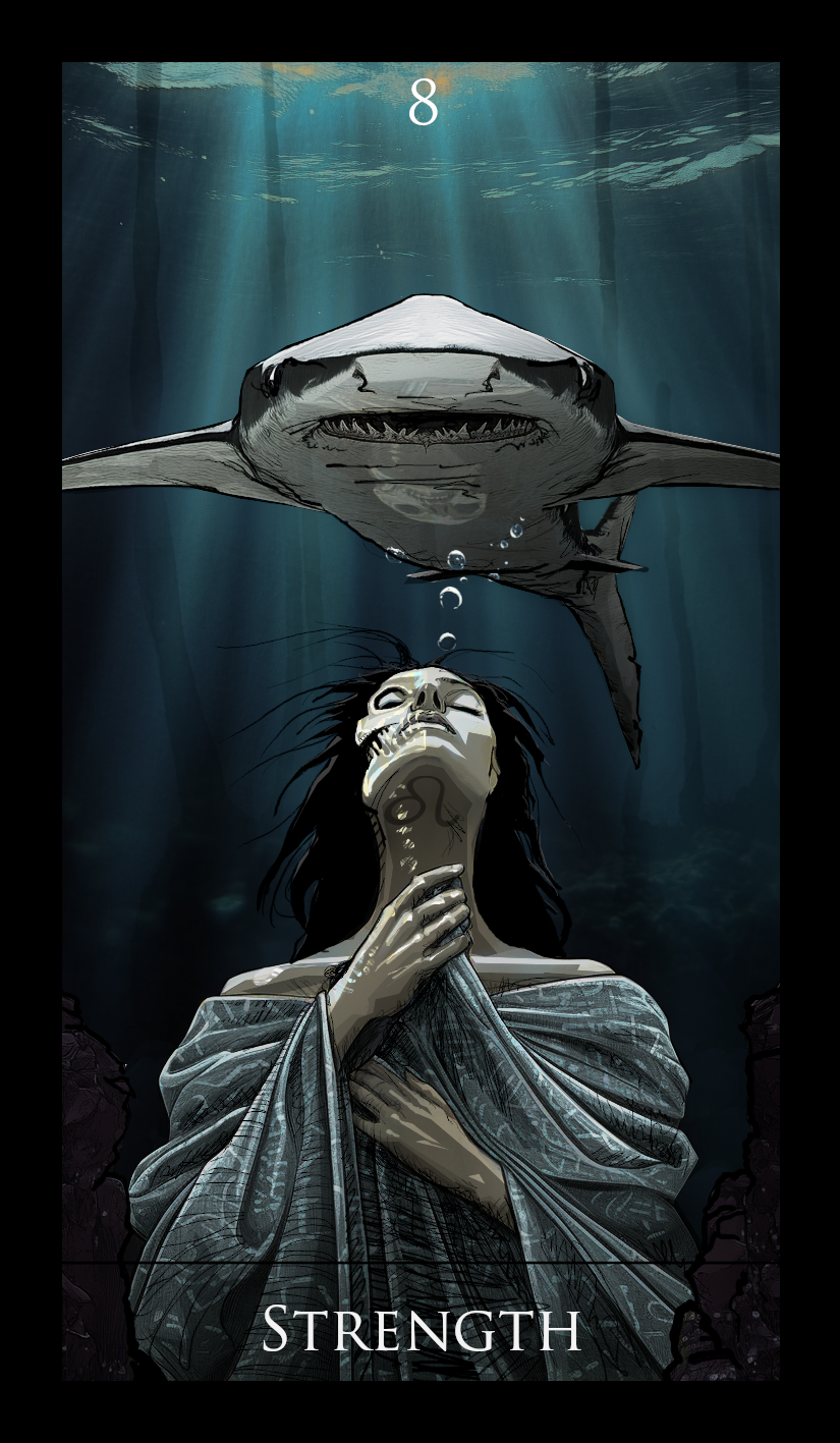 The Strength tarot card