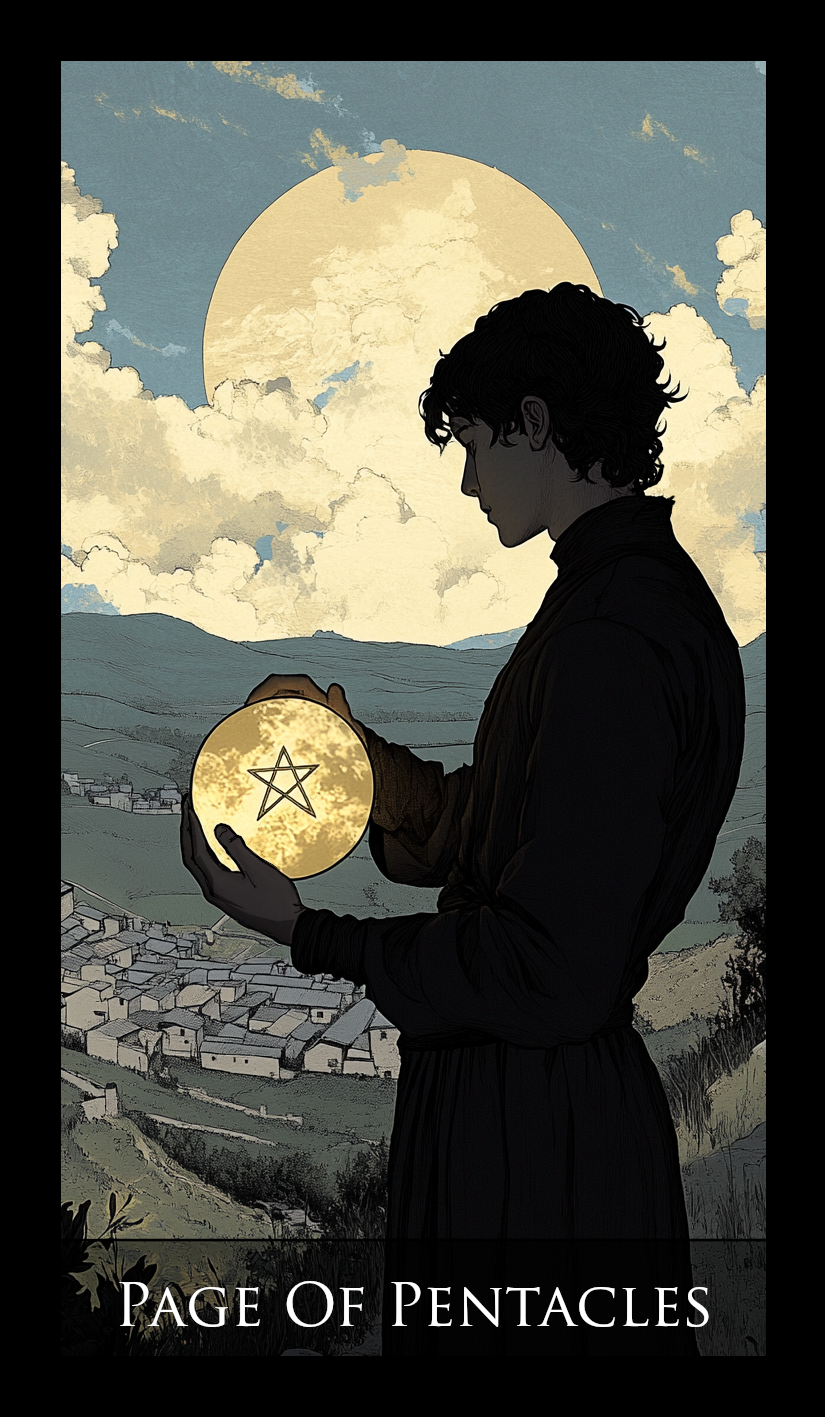 Page of Pentacles tarot card