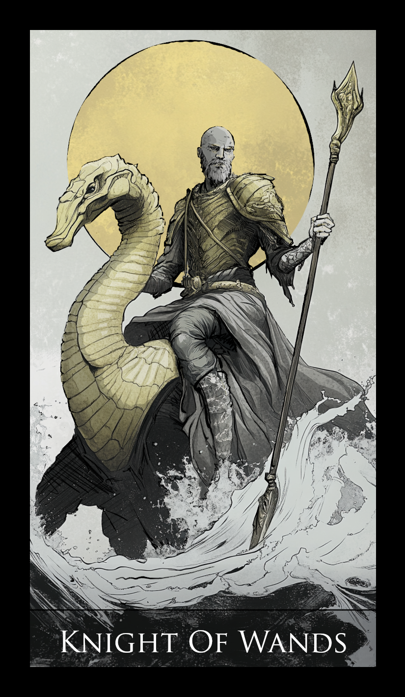 Knight of Wands tarot card