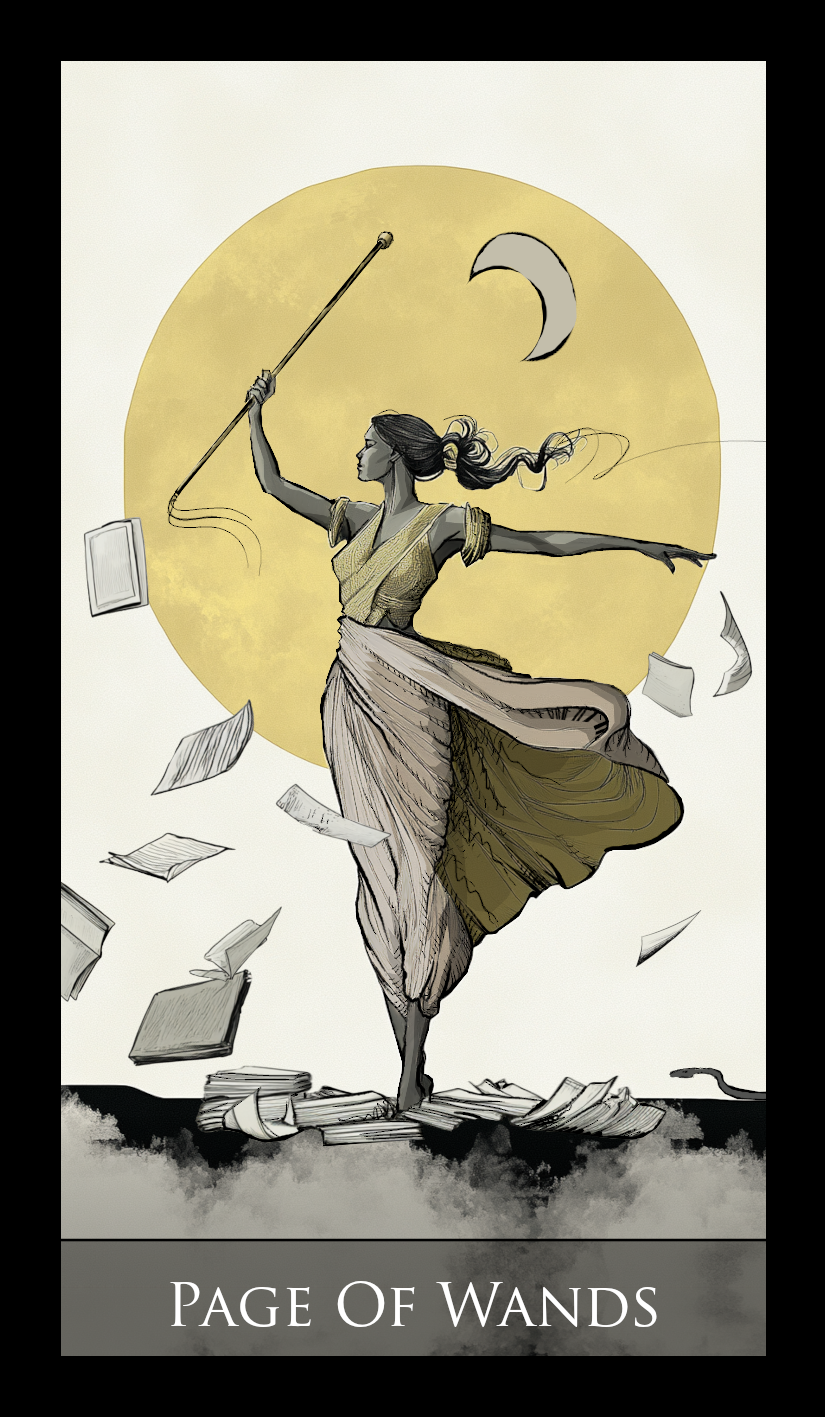 Page of Wands tarot card